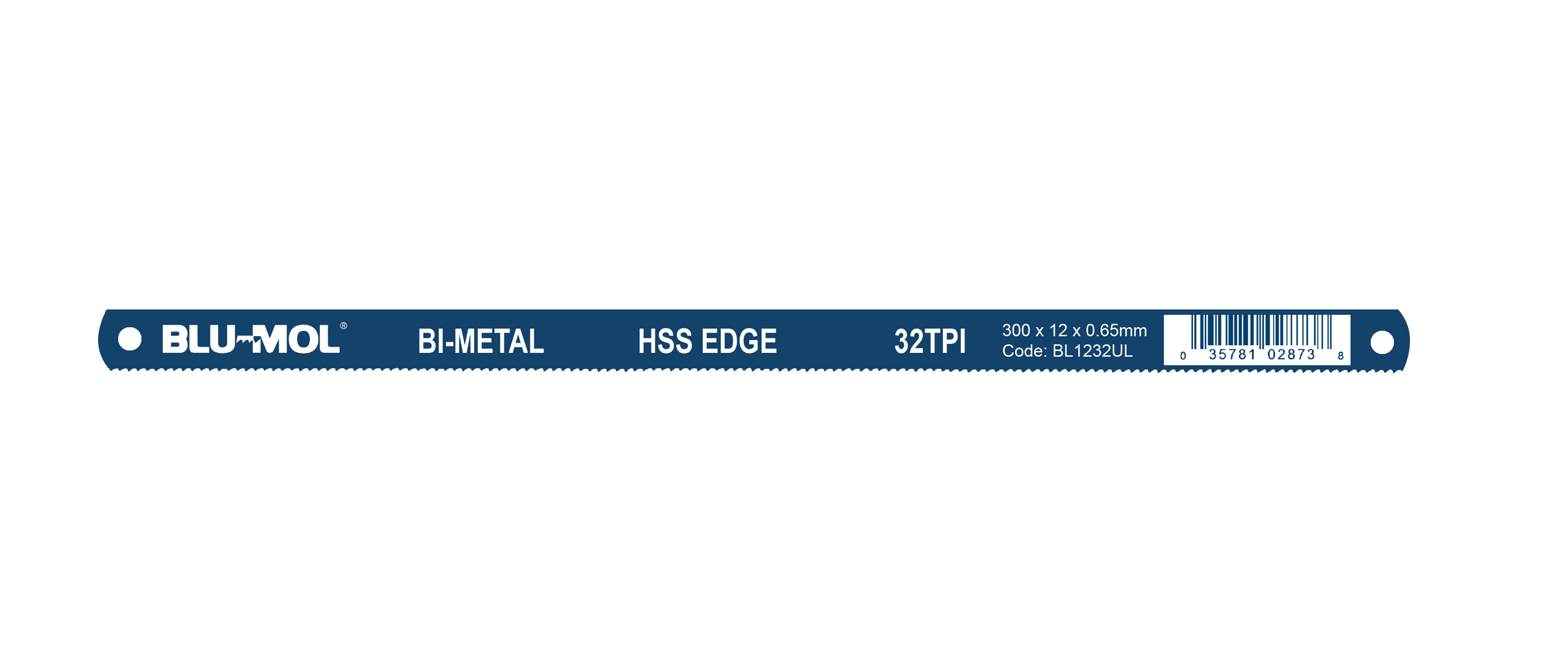 12X32TPI BI-METAL HACKSAW BLADE