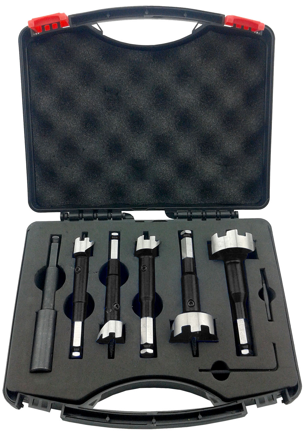SELF FEED WOOD BIT 6 PCE SET