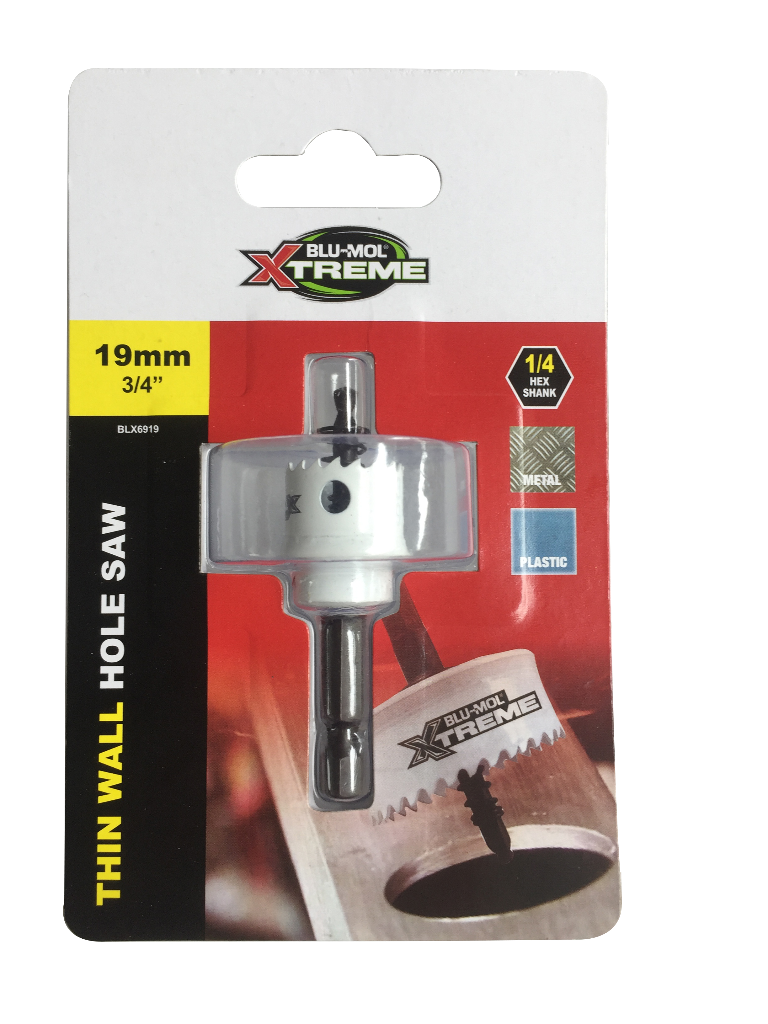 XTREME THINWALL HOLESAW 19MM