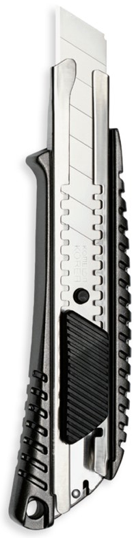 SNAP OFF KNIFE ALUMINIUM 18mm - AUTO LOCK